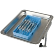 Blue Autoclavable - 135°c Instrument Tray 3 3/4 x 7 3/4
