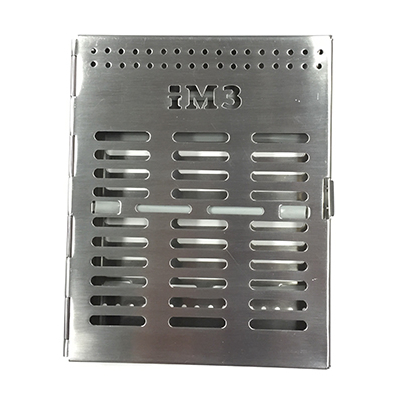 iM3 Large S/S instrument tray / case 20.5 x 16.5 x 3cm