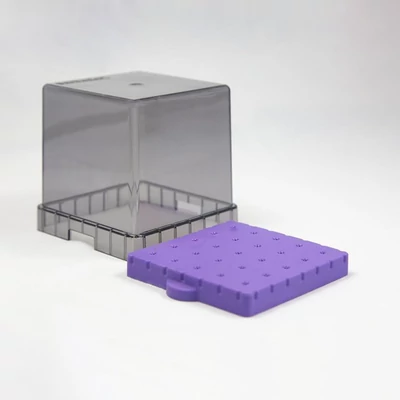 Burbutler mit 25 Steckplätzen Farbe Lila