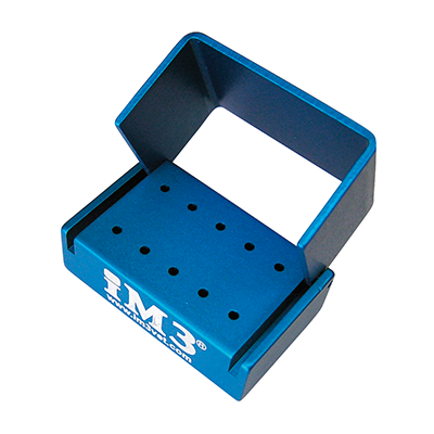 iM3 Aluminium autoclavable bur holder for 10 FG burs