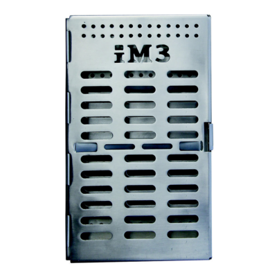 iM3 S/S instrument tray / case 20.5 x 12 x 3cm