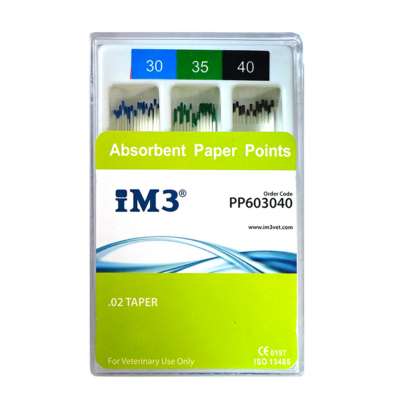 Paper Points | 60 mm lang | ISO 15-25 | 60 Stk./Pkg.