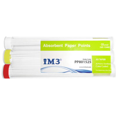 Paper Points | 80 mm lang | ISO 15-25 | 30 Stk./Pkg.